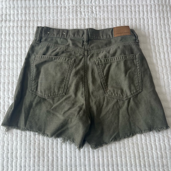 American Eagle Highest Rise Mom Short Sz 0 - Picture 2 of 7
